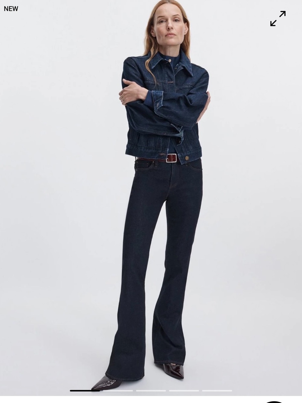 rag & bone Dark Rinse Bootcut Jeans